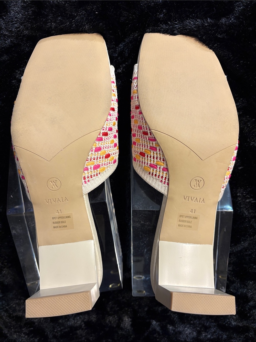 VIVAIA Juliet Pro Square-Toe Block Sandals - Picture 9 of 10